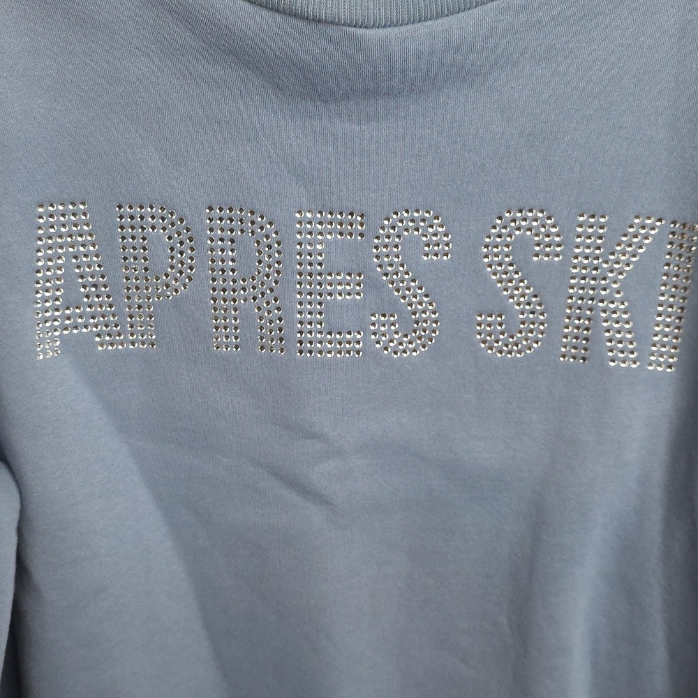 Beach Riot Light Blue Sweatshirt NWOT - Picture 4 of 5
